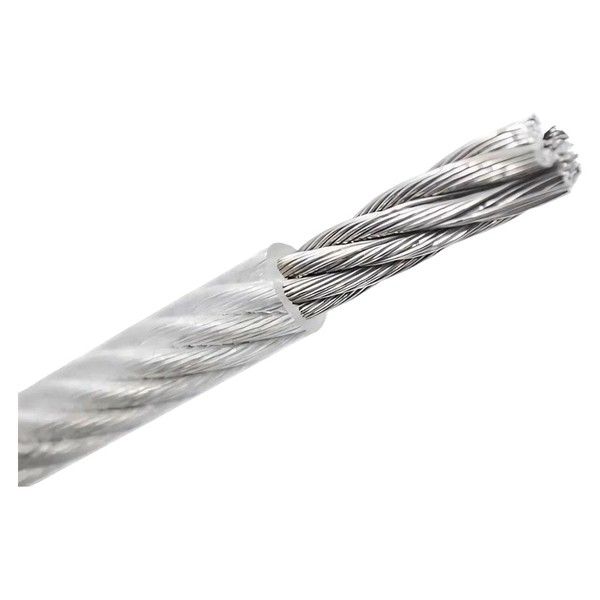 Трос в оплетке ПВХ DIN 3055 PVC