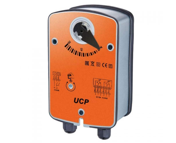 Электропривод UCP UB-230-05 2-х позиционный с возвратной пружиной