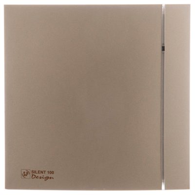 Накладной вентилятор Soler Palau SILENT-100 CRZ CHAMPAGNE DESIGN 4C