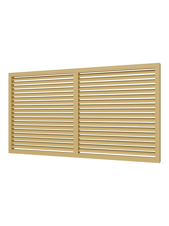 Экран радиаторный ПР фланец 600х1200 пластик бежевый ERA