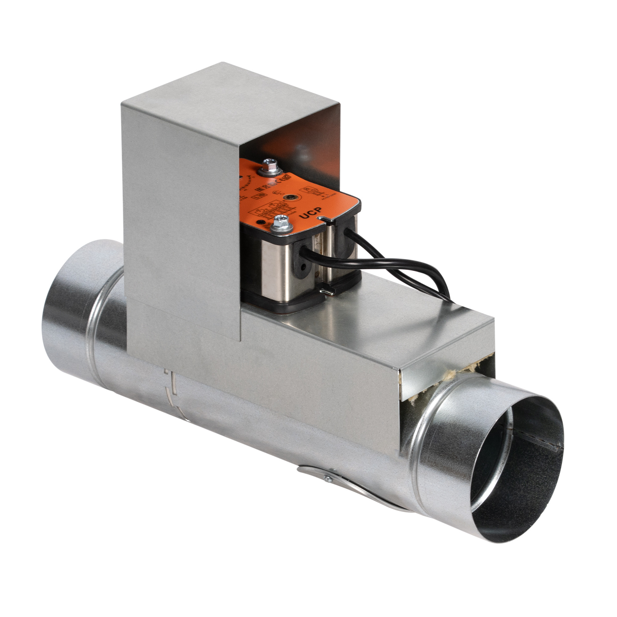 Клапан противопожарный SHUFT SHFDO-60-O-d710-EM230-0-0-0-0, Ø710 мм, EI 60