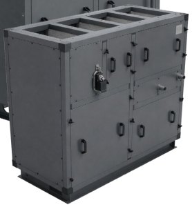 Приточно-вытяжная установка с пластинчатым рекуператором RWN-RP-2700(30c)-ЕС-W-Compact(N)
