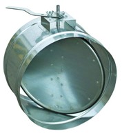 Заслонка АЗД-122м-D315-ЭП