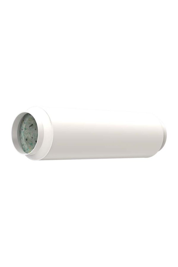 Шумоглушитель ГТКП D125 круглый L0,5м пластик ERA