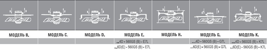 АXW-200-B-2E вентилятор осевой для настенного монтажа — Габаритные размеры